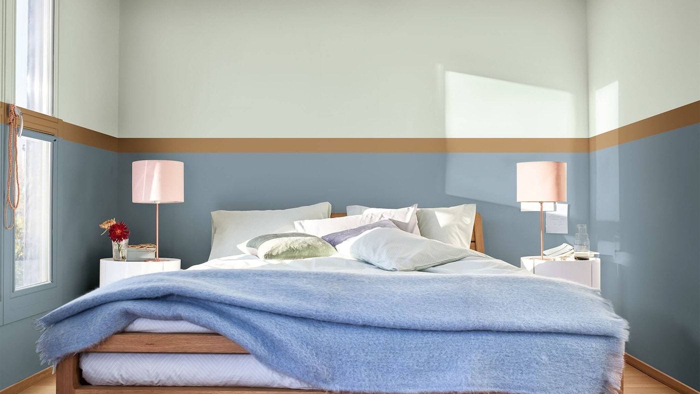 How To Create a Stylish TwoTone Wall Dulux